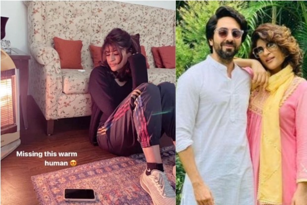 Ayushmann is missing warm human and wife Tahira