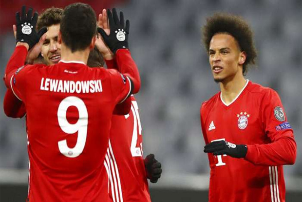 Bayern, Manchester City in Champions League round of 16