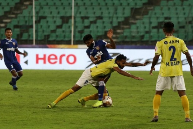 Gomes penalty save helps Kerala Blasters secure point vs Chennaiyin