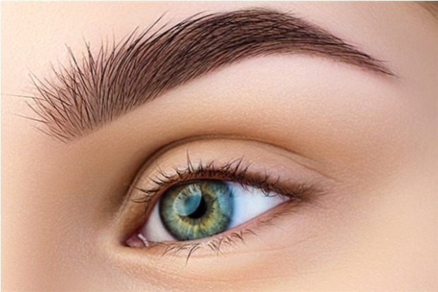 Semi-permanent make-up for alluring brows and lips