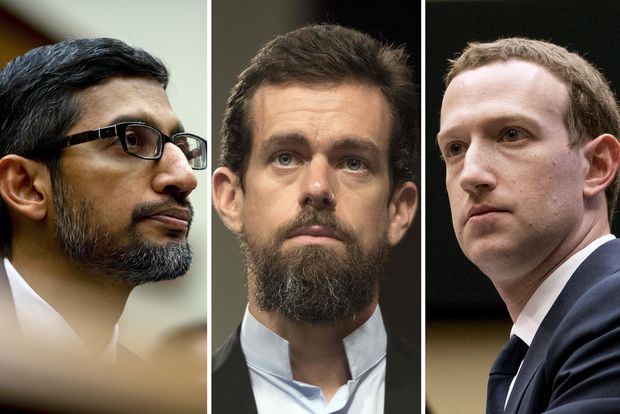 US panel to grill Facebook, Google, Twitter CEOs on Oct 28