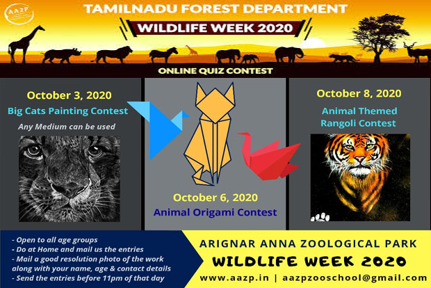 Tamil webinars planned to mark World Wildlife Week Tamil webinars planned to mark World Wildlife Week