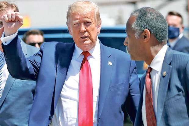 Pitfalls of denial: The lies that infected President Trump