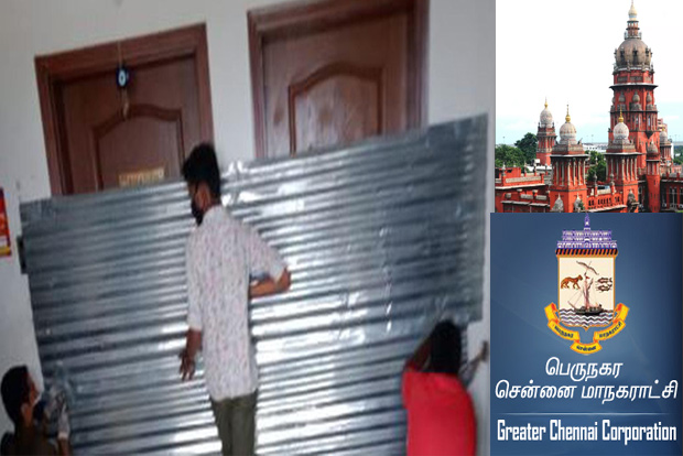 Explain rationale behind barricading houses with tin sheets, HC tells Chennai Corporation