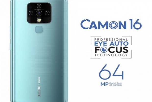 TECNO CAMON 16 with 64MP quad cam, Eye AF tech to launch on Oct 10