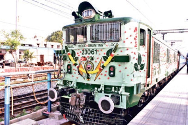 Battery-run eco-friendly loco launched