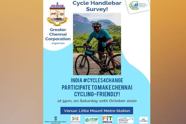 100 cyclists give feedbackon Handlebar Survey in city