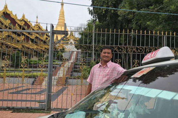 Not scared of the virus, Myanmar taxi drivers pilgrimage to a sacred pagoda Not scared of the virus, Myanmar taxi drivers pilgrimage to a sacred pagoda