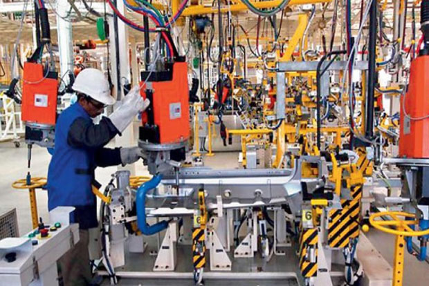 Factory output contracts 8.6 per cent, retail inflation spikes to 7.34 per cent Factory output contracts 8.6 per cent, retail inflation spikes to 7.34 per cent