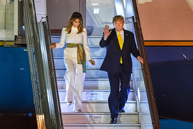 First lady: Son Barron was positive for COVID, now negative First lady: Son Barron was positive for COVID, now negative