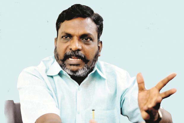 Public sector banks shouldnt tinker reservation: Thol. Thirumavalavan