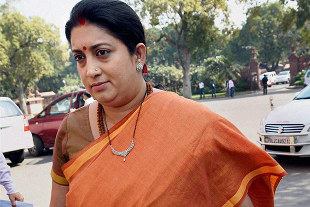 Smriti Irani launches developmental projects in Rae Bareli