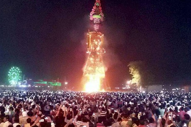 Live streaming of Dussehra festival