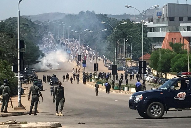 Nigerian forces killed 12 peaceful protesters, Amnesty says