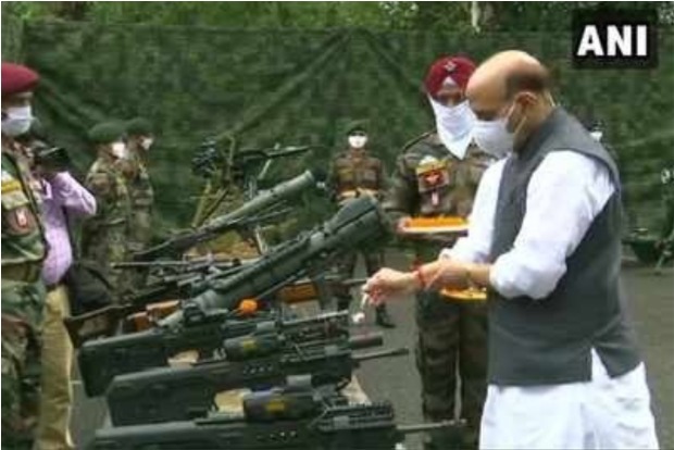 India wants end to border tension with China but will not cede an inch of land: Rajnath