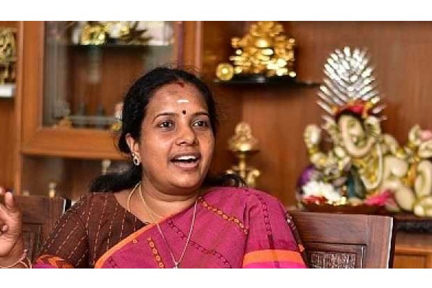 Vanathi Srinivasan appointed chief of BJP Mahila Morcha Vanathi Srinivasan appointed chief of BJP Mahila Morcha