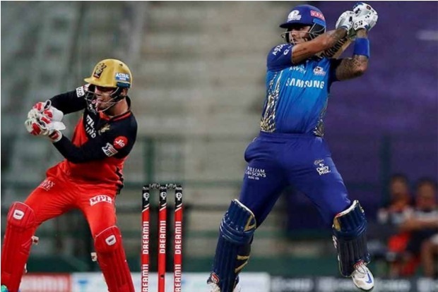 Suryakumar leads MI to five-wicket win over RCB