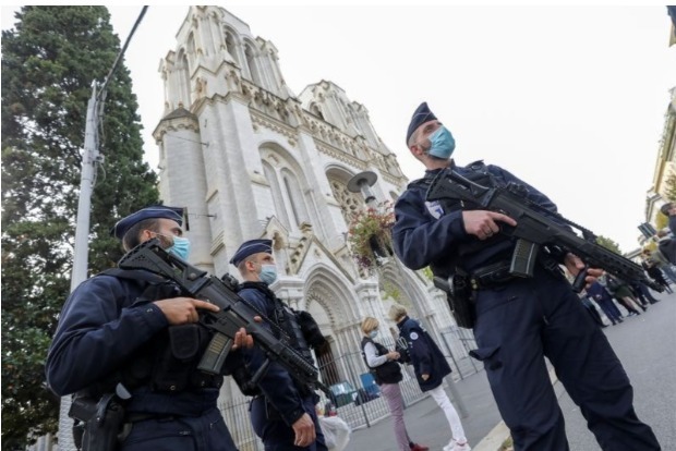 France attack: Church sexton had throat slit while preparing for Mass