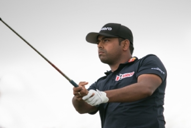 Anirban Lahiri fires under-par round, moves into contention