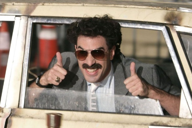 Borat actor gives church USD 100K after member shown in film