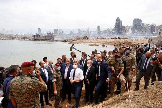 Macron visits Lebanon for 2nd time after Beirut port blasts Macron visits Lebanon for 2nd time after Beirut port blasts