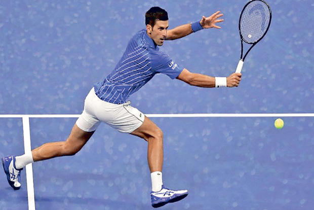 Djokovic, Osaka advance, Gauff bows out