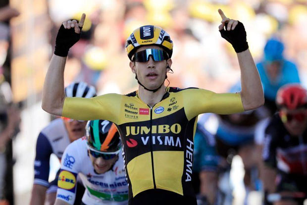 Tour de France: Van Aert wins Stage 5, Alaphilippe loses yellow