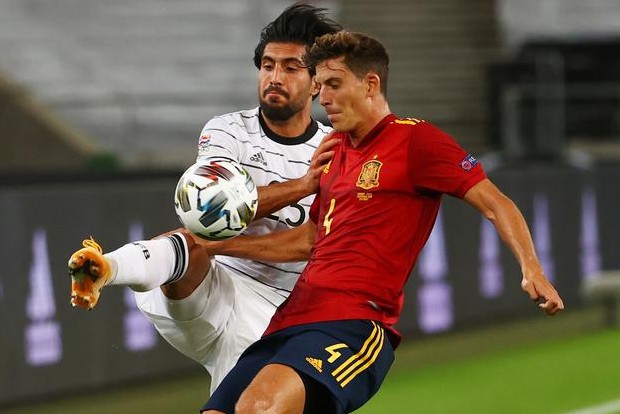 Spain snatch late draw against Germany in Nations League