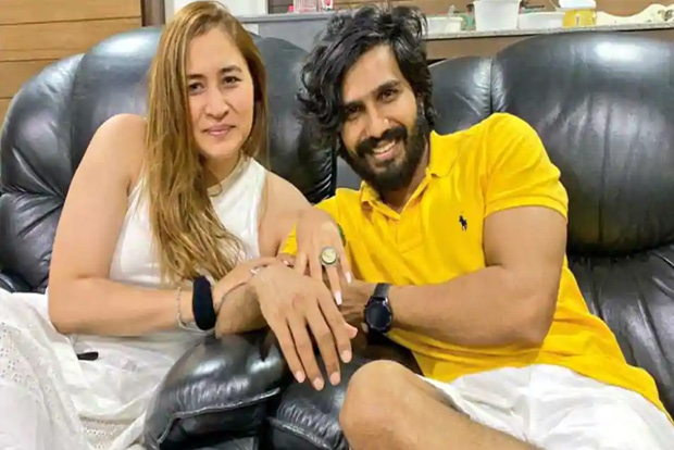 Vishnu gets engaged to Jwala on her birthday Vishnu gets engaged to Jwala on her birthday