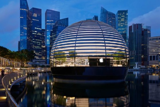 Worlds first floating Apple store to open Thursday in Singapore
