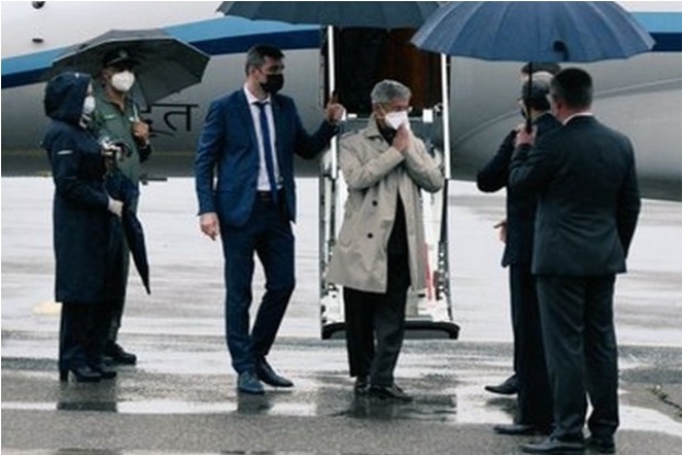 EAM Jaishankar arrives in Russia to attend SCO meeting