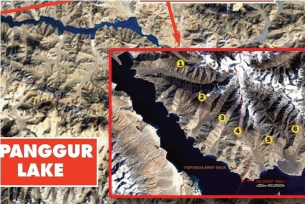China sets up military base at Finger 5 of Pangong Lake, cutting off Indian Army