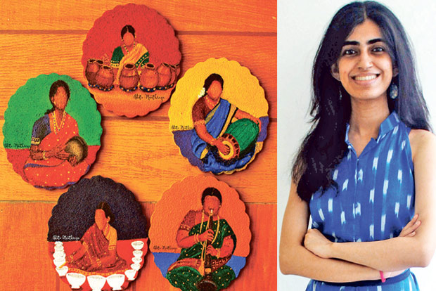 Stories of women instrumentalists on cork coasters Stories of women instrumentalists on cork coasters
