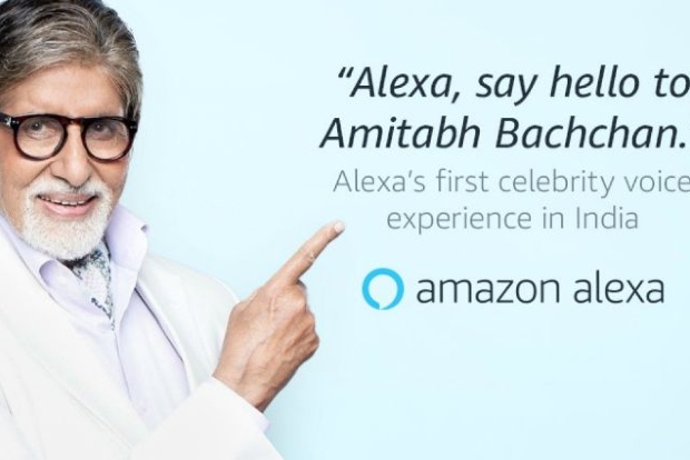 Big B 1st celebrity voice on Amazon Alexa in India