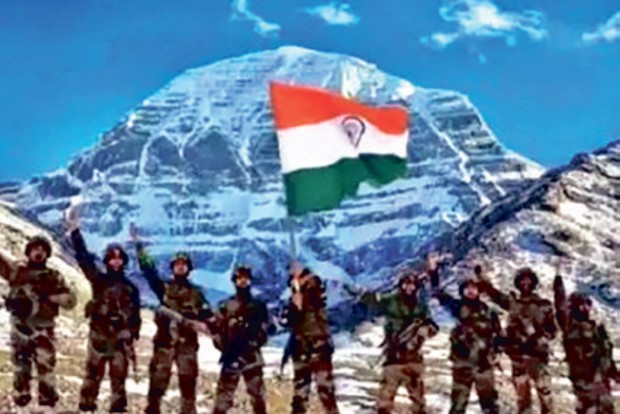 DeTect: Morphed photo shared as Army men at Mount Kailash