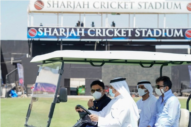 BCCI secy Jay Shah satisfied with facilities at Sharjah Stadium