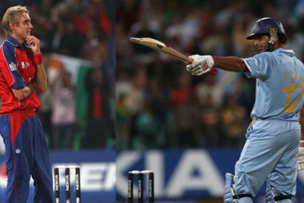 This day in 2007: Yuvraj hits Broad for six 6s in Durban