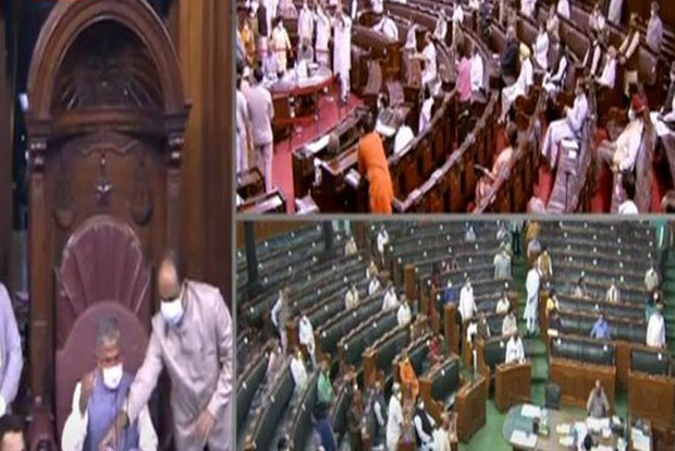 Rajya Sabha passes 2 farm bills amid ruckus by opposition MPs