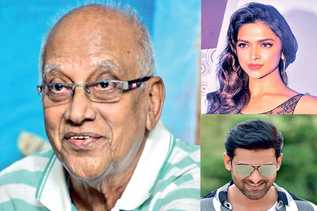 Singeetam joins Prabhas, Deepika film as mentor Singeetam joins Prabhas, Deepika film as mentor