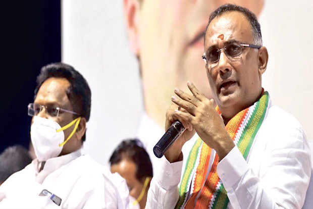 DMK unhappy with AICC secy in-charge for TN’s choice of words during presser?