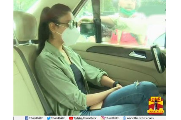 Rakul Preet Singh reaches NCB office to record statement in drugs case