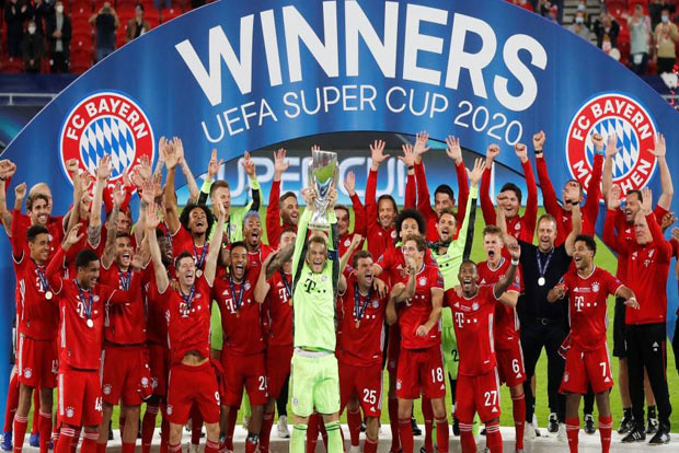 Bayern wins UEFA Super Cup