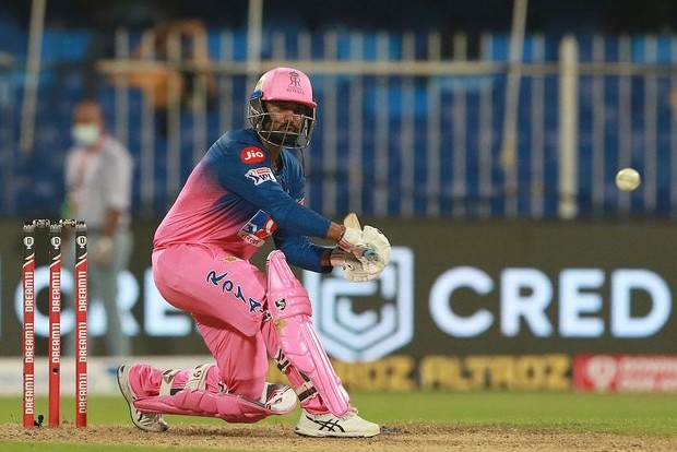 Samson, Tewatia blitz helps RR complete record chase