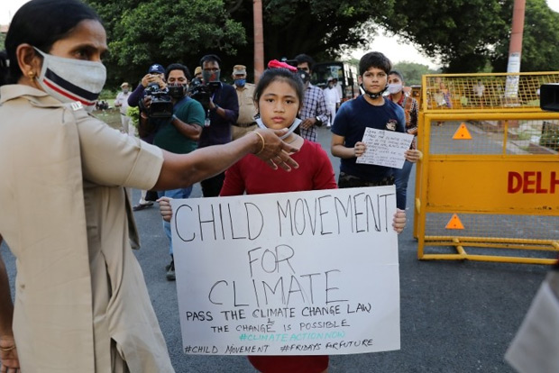 Planet is dying, Indias 8-year-old climate crusader warns
