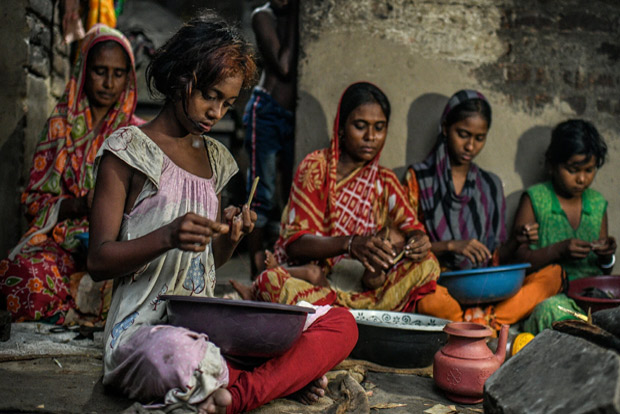 Forced into bondage: As virus closes schools, students turn workers
