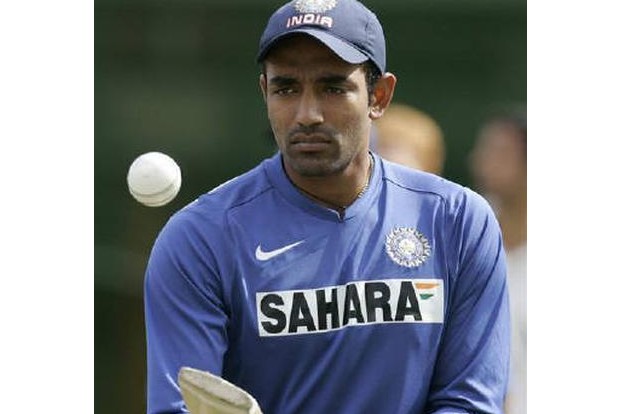 Covid rules: Uthappa seems to have applied saliva on ball