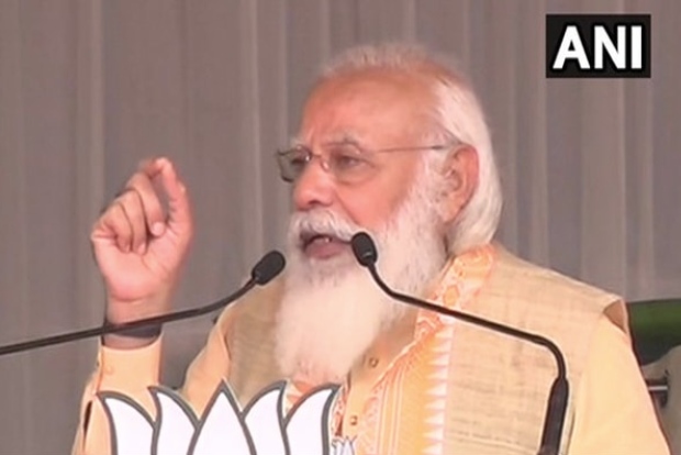 People of Assam showed red card to Cong: PM