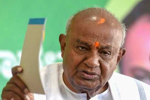 I am not contesting LS polls, says former PM Deve Gowda