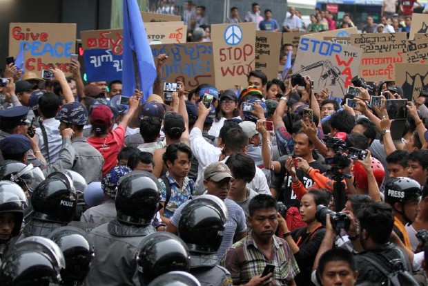 Myanmars online pop-up markets raise funds for protest