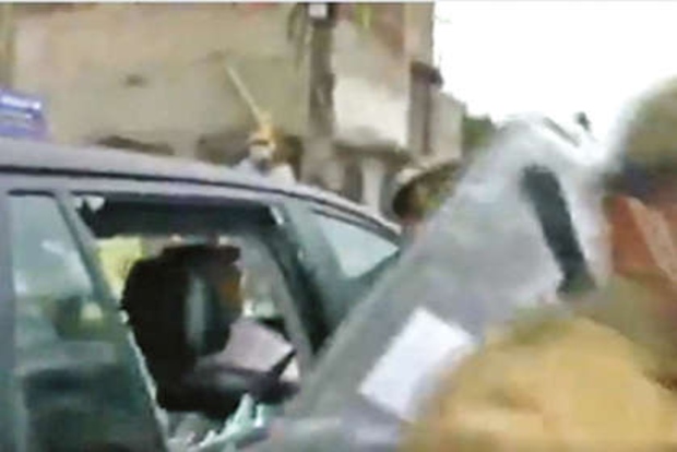 DeTect: BJP MP’s car window smashed from outside DeTect: BJP MP’s car window smashed from outside